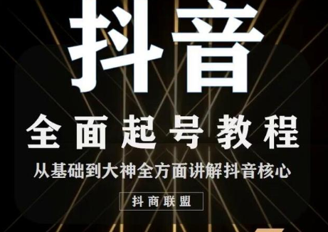 2020最新抖音课程：起号基础+账号类型定位+视频搬运发送处理-网络创业副业兼职学习网