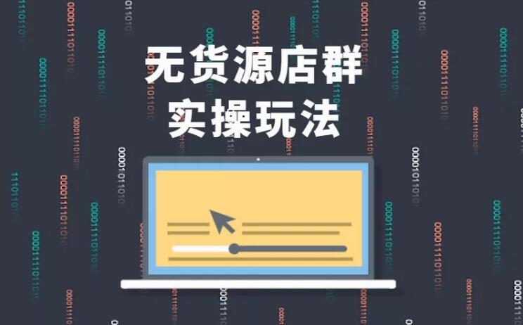 无货源店群实操玩法，蓝海选品的独特思路，店群软件操作方法（45节视频课）-网络创业副业兼职学习网