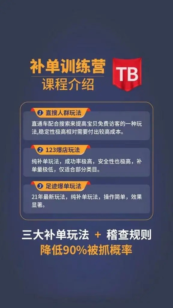数据蛇淘宝2021最新三大补单玩法+稽查规则，降低90%被抓概率-网络创业副业兼职学习网