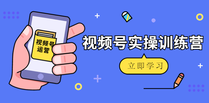 微信视频号实操训练营:视频号起号运营纯干货玩法!-网络创业副业兼职学习网