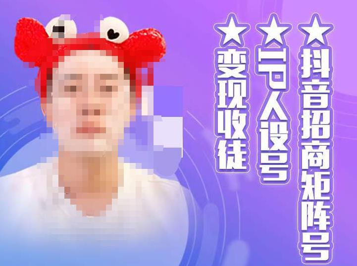 抖音招商矩阵号+IP人设号+变现收徒,教你如何做抖音,通过抖音如何变现-网络创业副业兼职学习网