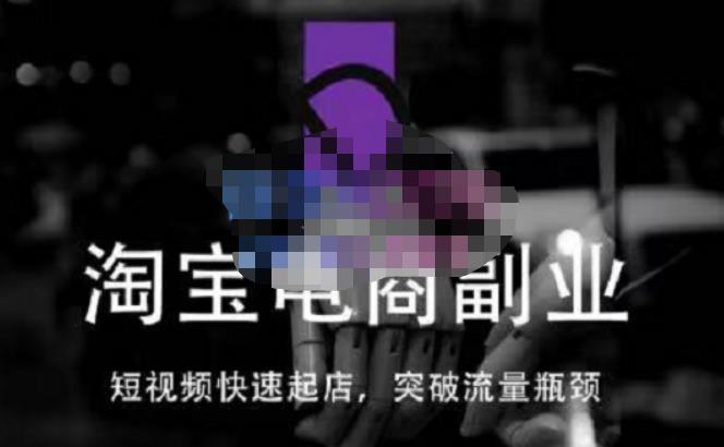 蓝Sir派·淘宝短视频快速起店，替代传统搜索方式，学会做一个不一样的淘宝店-网络创业副业兼职学习网