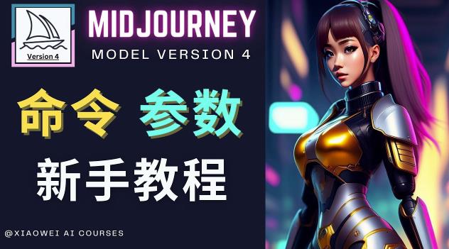 Midjourney新手入门教程，轻松创作顶级图像，命令参数-新手教程-网络创业副业兼职学习网