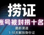 2023年最新抖音八大技术，一证多实名，秒注销，断抖破投流，永久捞证，钱包注销，跳人脸识别，蓝V多实-网络创业副业兼职学习网