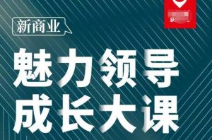 张琦·新商业魅力领导成长大课2023新版，高效管理必修课（30节）-网络创业副业兼职学习网