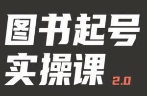 乐爸实战分享2.0（图书起号实操课），手把手教你如何从0-1玩转图书起号-网络创业副业兼职学习网