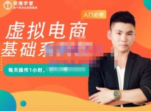 突围学堂·虚拟电商基础系列课(入门必修),每天操作1小时,每月多赚10000-网络创业副业兼职学习网