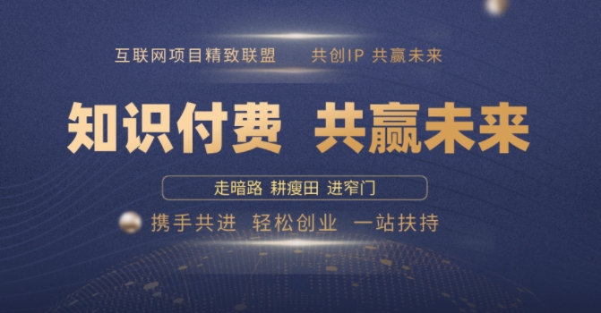 别人苦寻无果，为何他们靠知识付费卖项目 2025 年轻松年入100个?【揭秘】-网络创业副业兼职学习网
