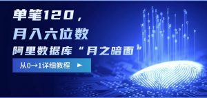 阿里数据库“月之暗面“影评撰写,边追剧边赚钱,单笔120,,月入过W-网络创业副业兼职学习网