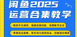 2025闲鱼电商运营全集,2025最新咸鱼玩法-网络创业副业兼职学习网