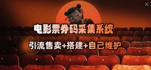 电影票券码采集系统_从商户放单转型做抢单达人-网络创业副业兼职学习网