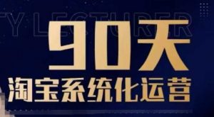 90天淘宝系统化运营,从入门到精通-网络创业副业兼职学习网