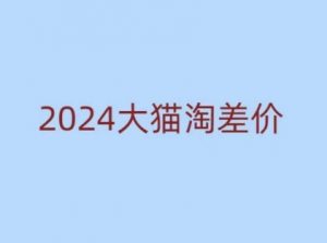 2024版大猫淘差价课程,新手也能学的无货源电商课程-网络创业副业兼职学习网