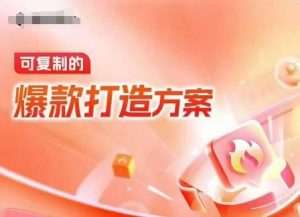 天猫电商爆款运营,可复制的爆款打造方案(线下内训课录音+字幕)-网络创业副业兼职学习网